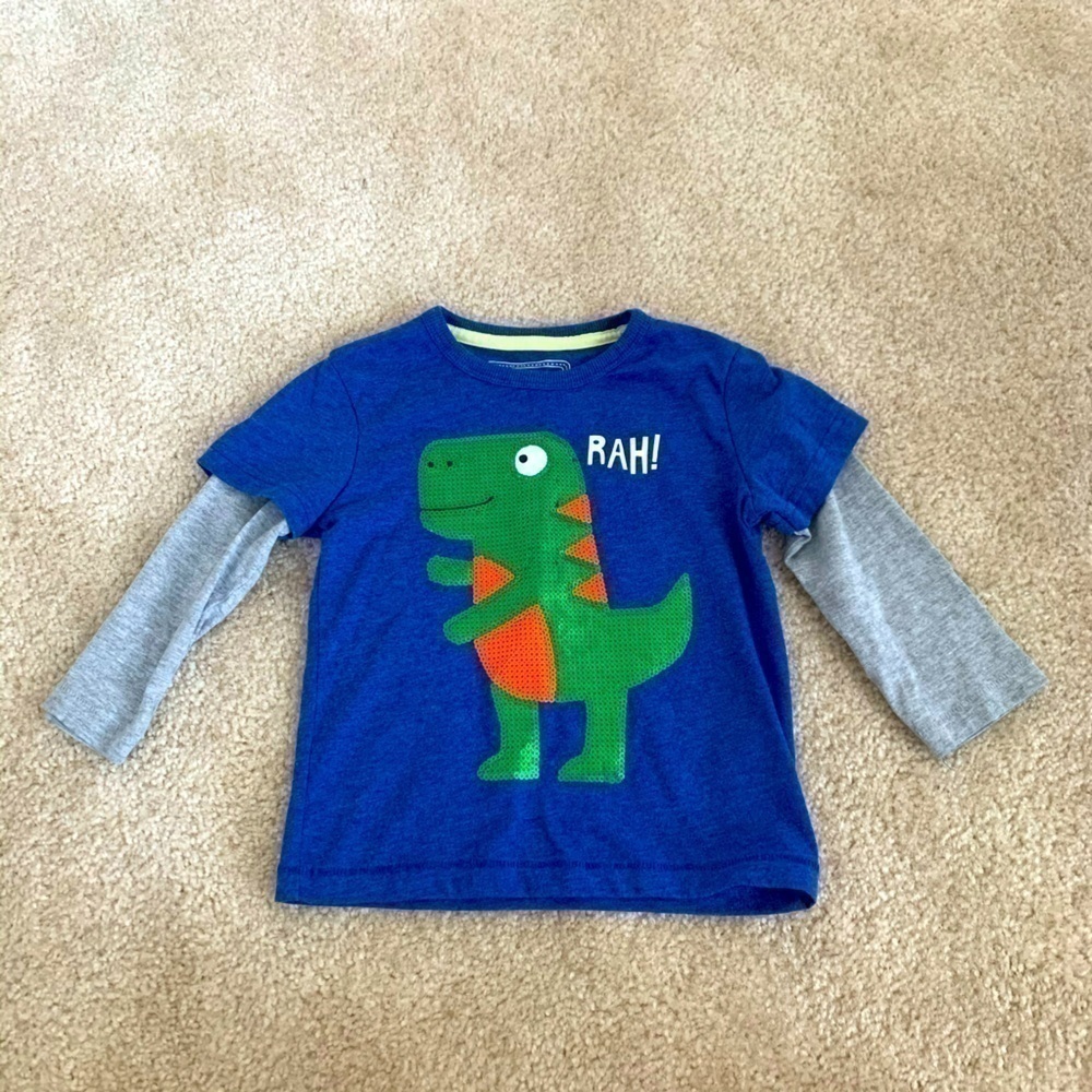 NWOT Toddler Boy Bluezoo Dinosaur Shirt!